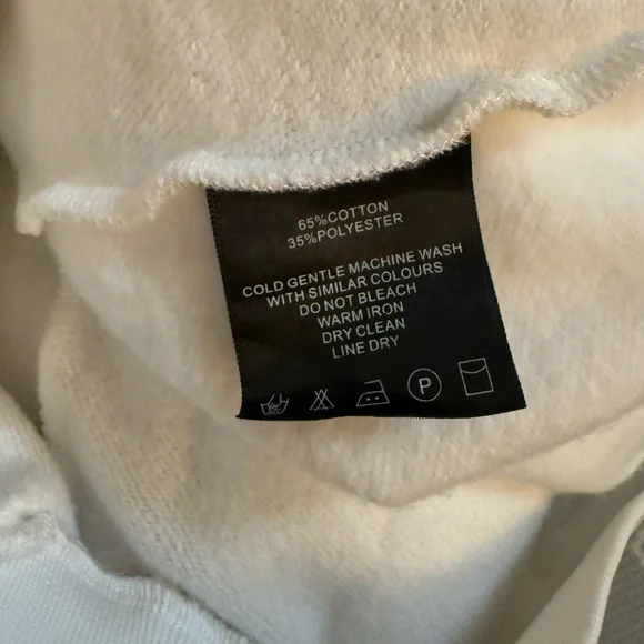 [SOLD] Manière De Voir black v-neck sweatshirt jumper dress size 8 - Picture 4 of 7